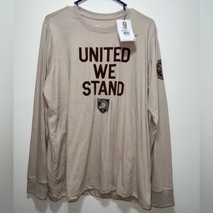 🆕 Nike Army West Point Athletics United We Stand Dri-Fit Long Sleeve Tee